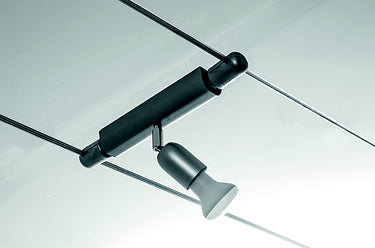 FOCUS faretto orientabile LED Jaris cromo lampadine escluse Athena illuminazione Sistemi e tesate
